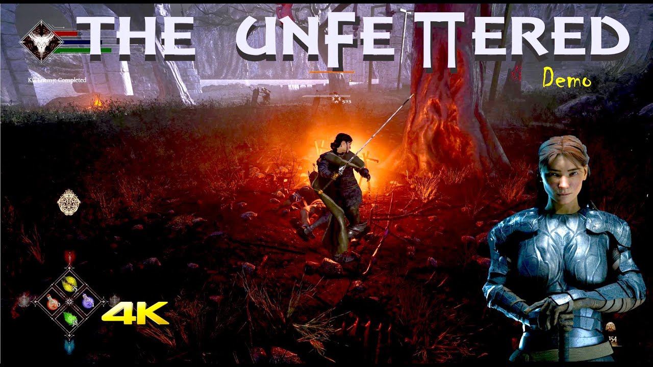 THE UNFETTERED - COMPLETE DEMO 4K/60FPS GAMEPLAY