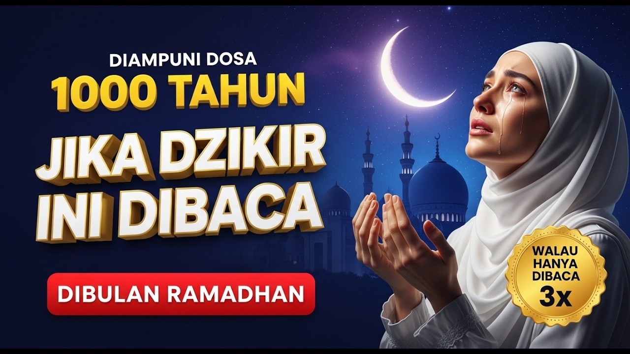Anda terpilih jika bulan Ramadhan membaca Dzikir ini !!