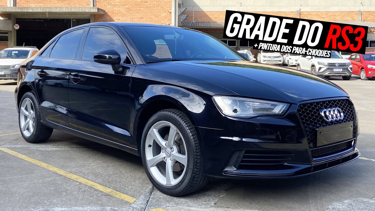 Primeiro Upgrade do A3! | Grade RS3 Colmeia | Curiosidade Automotiva®