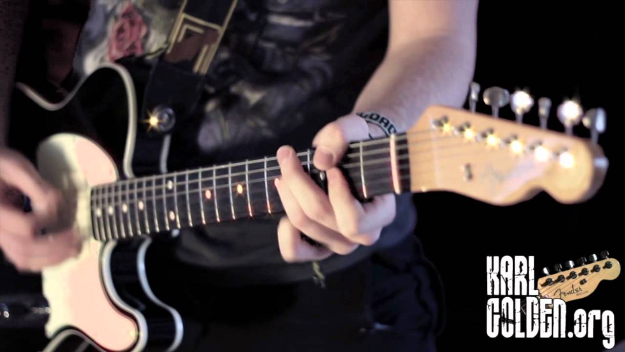 You Could Be Mine – Guns N’ Roses | Full Band Cover + Guitar & Bass Solos (Karl Golden)