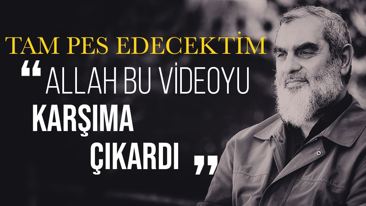 TAM PES EDECEKTİM ALLAH BU VİDEOYU KARŞIMA ÇIKARDI | Nureddin Yıldız