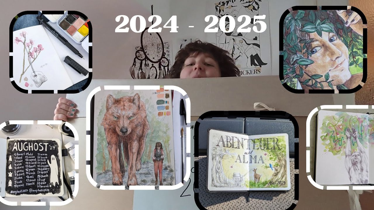 Meine Bewerbungsmappe Kommunikationsdesign - RÜCKBLICK 2024 und AUSBLICK 2025