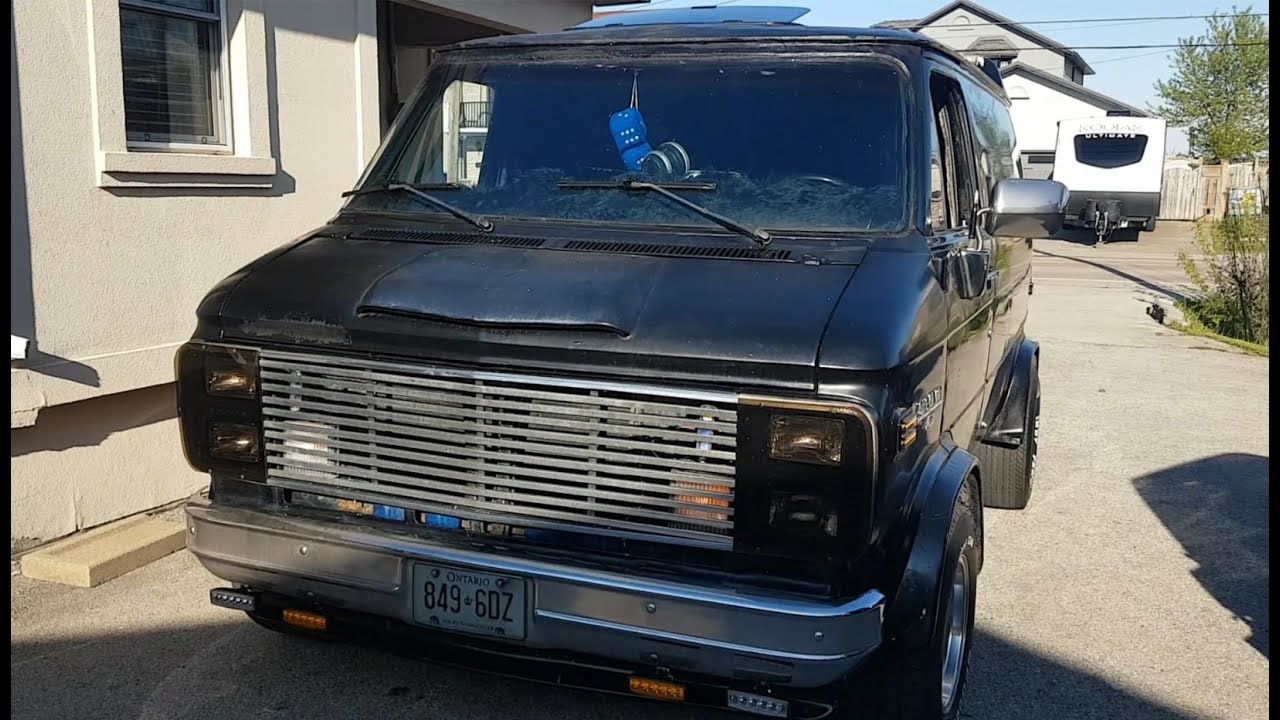 Ep 24 - Chevy Van Custom Paint + Sunroof Fix + Fog Lights! - Van Rebuild