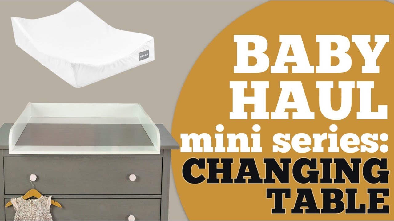 BABY HAUL mini series | Episode 5: CHANGING TABLE | IKEA hack + Skip Hop