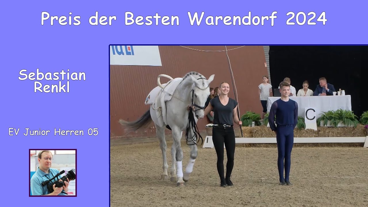 Sebastian Renkl - EV Junior Herren 05 - Preis der Besten Warendorf 2024