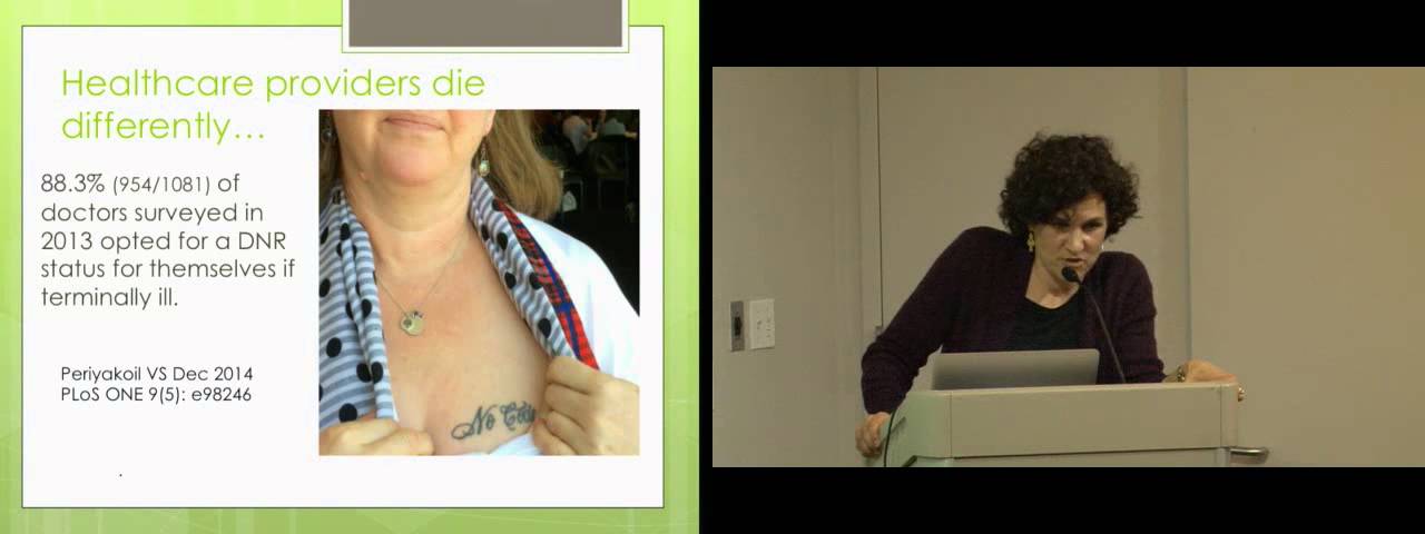 Palliative Care in the ICU by Jessica Zitter, MD \\ Ungerleider Palliative Care Lecture Series