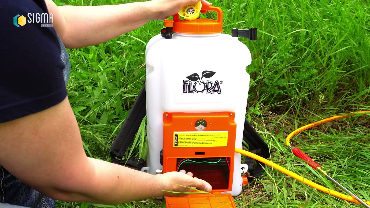 Аккумуляторные опрыскиватели ТМ Flora 5001324, 5001524