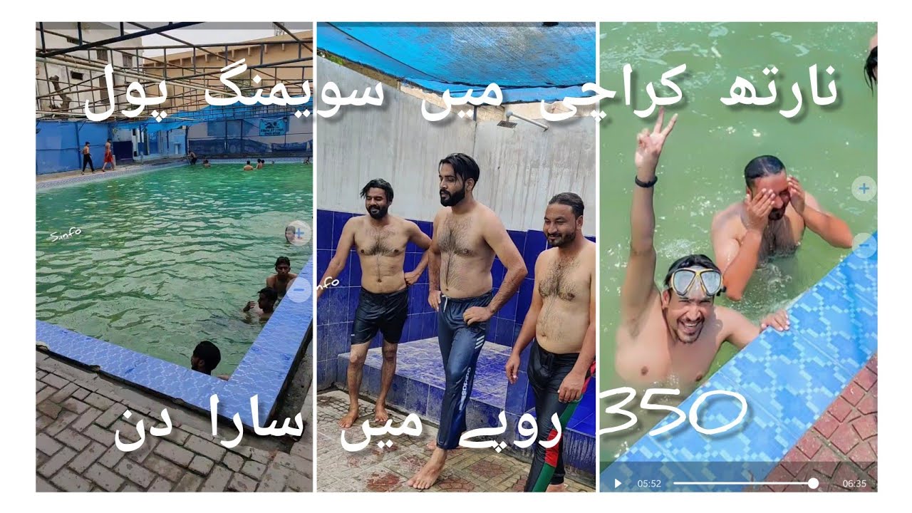 Swimming Pool At North Karachi | whole day in just 350 | Big Pool