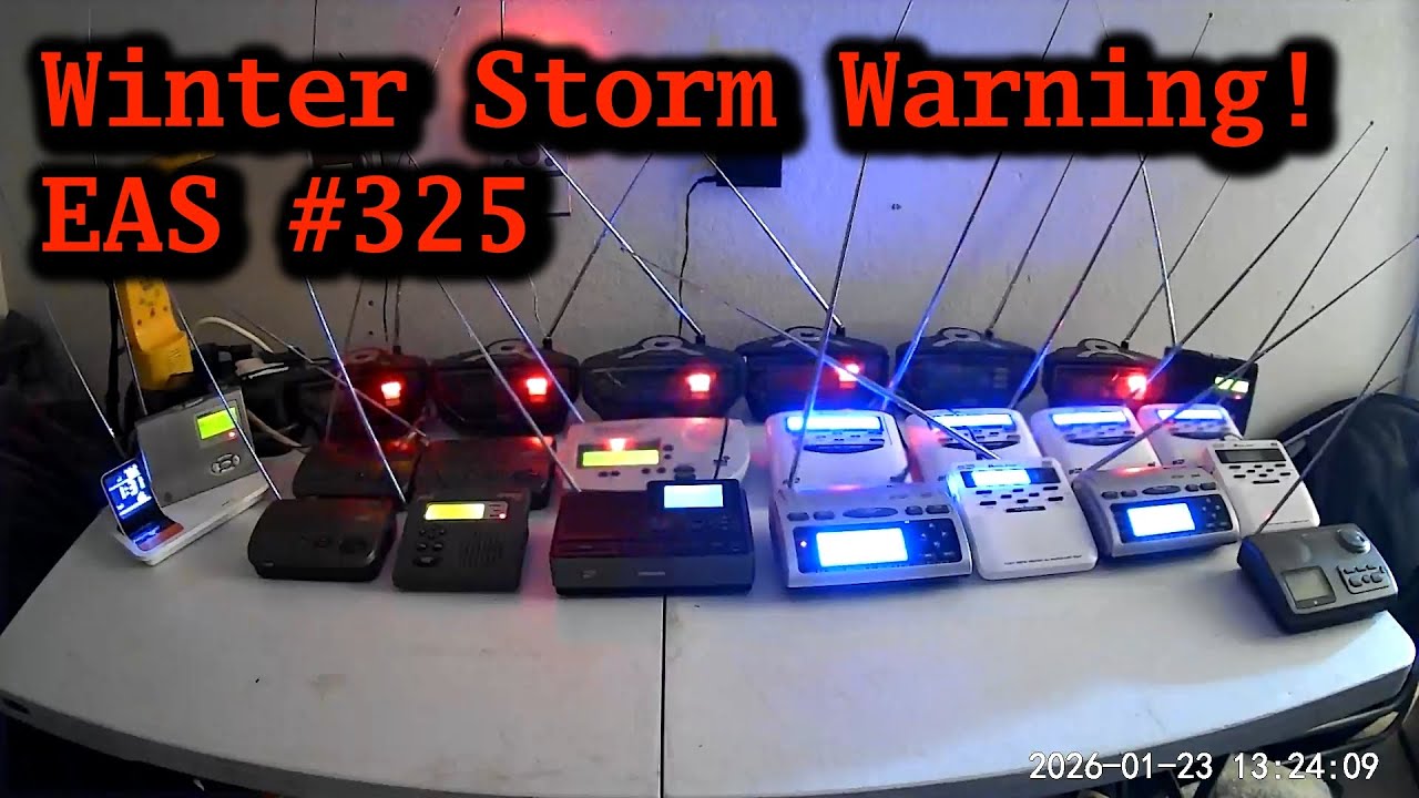 Winter Storm Warning! (EAS #325) 01/23/2026 WXL51