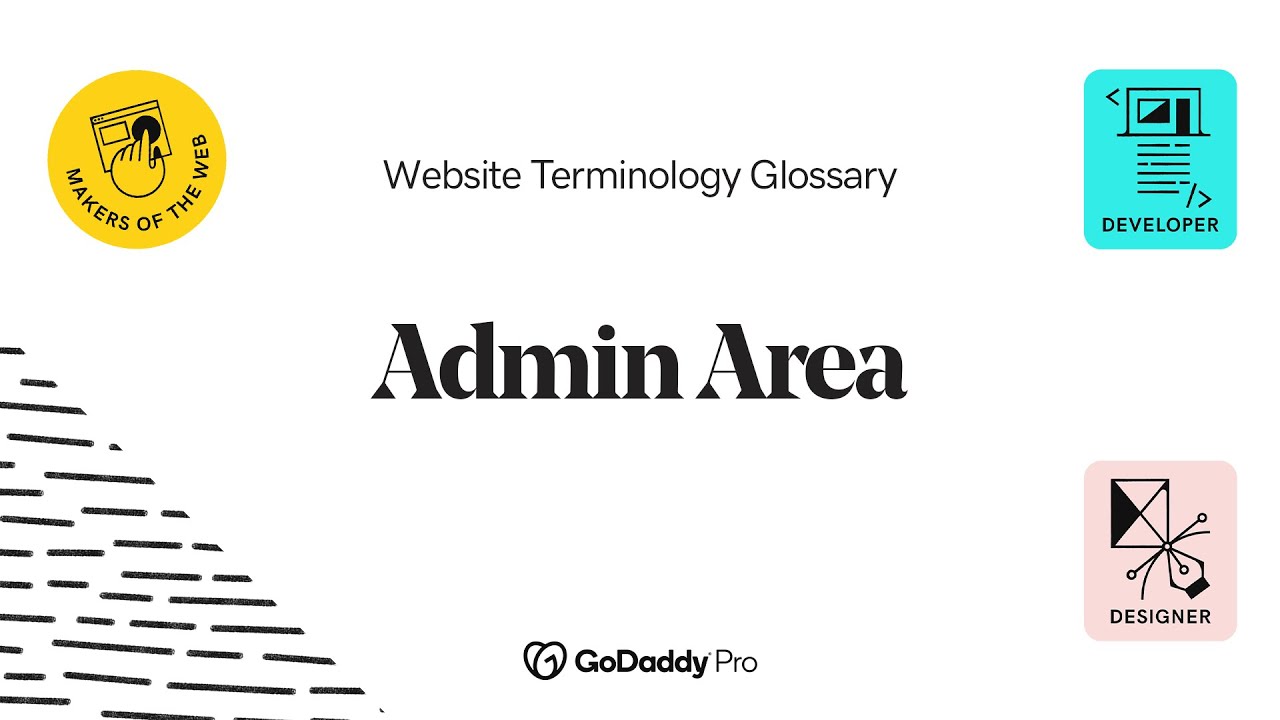 Admin Area Explained | Web Pro Glossary - Website Builders  Vol.1