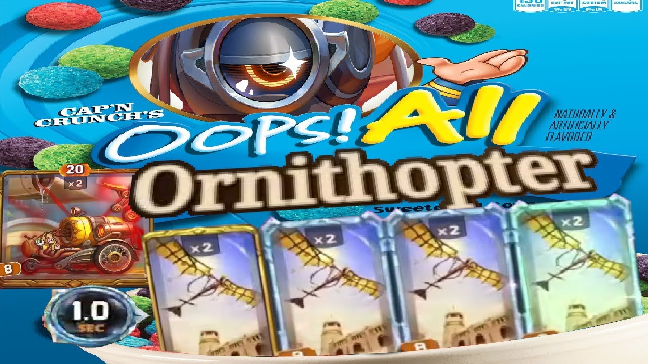 (The Bazaar) Oops All Ornithopter