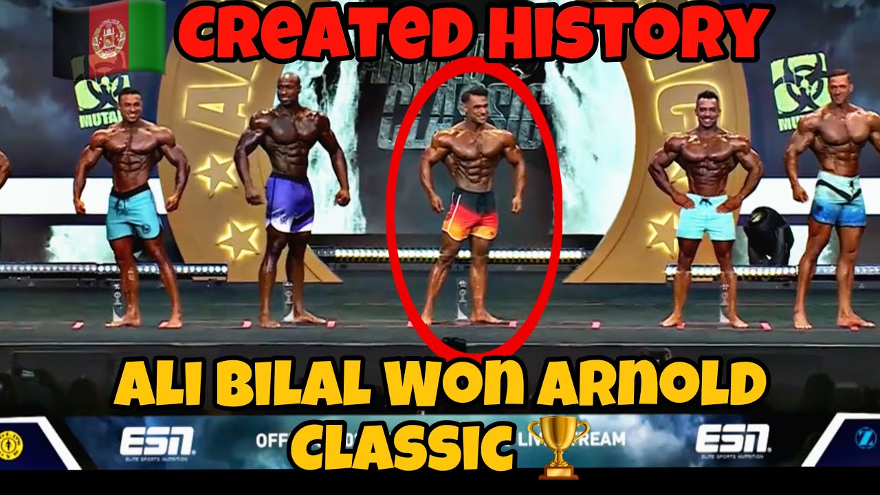 Ali bilal Created History🔥First Ever Afghan To Win The Arnold Classic 🔥