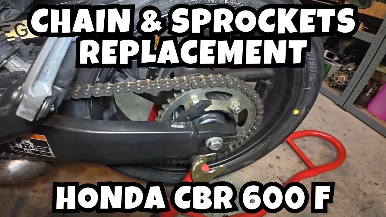 CHAIN & SPROCKETS REPLACEMENT | HONDA CBR600F