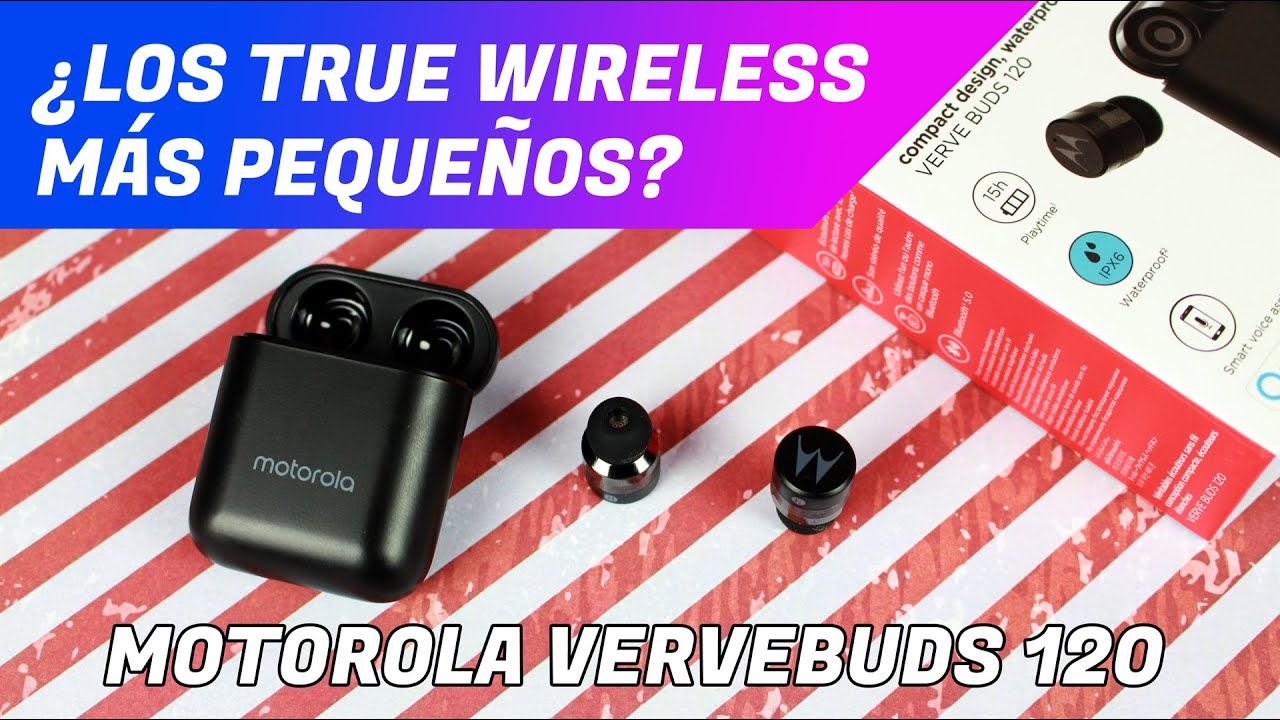 REVIEW Motorola VERVEBUDS 120 - Los True Wireless SÚPER COMPACTOS... pequeños, 💥¡pero matones!💥