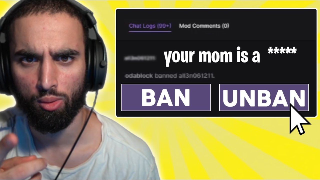 Reacting To RUDE Twitch Unban Requests