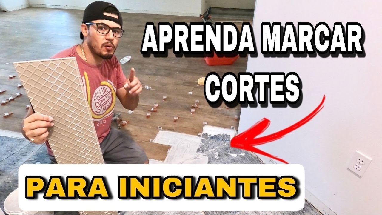 INSTALAÇÃO DE CERÂMICA NOS EUA 🇺🇸 - APRENDA A MARCAR CORTES -(INICIANTES)