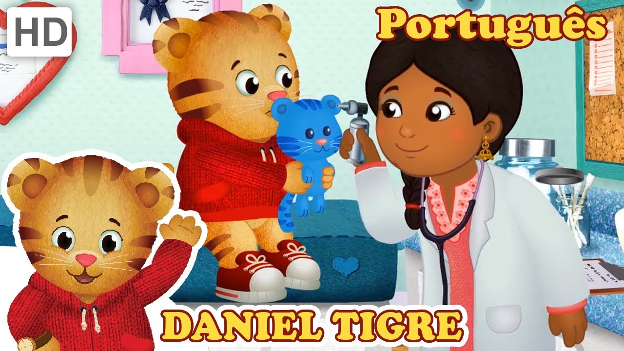 Daniel Tigre em Português 🏥👩🏽‍⚕️ Como se sentir melhor quando você está doente 🩺 Episódios completos