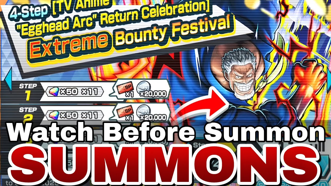 No.1 Ex Garp Returns Summons(Worth It?) Trash Drop Rates? | One Piece Bounty Rush OPBR