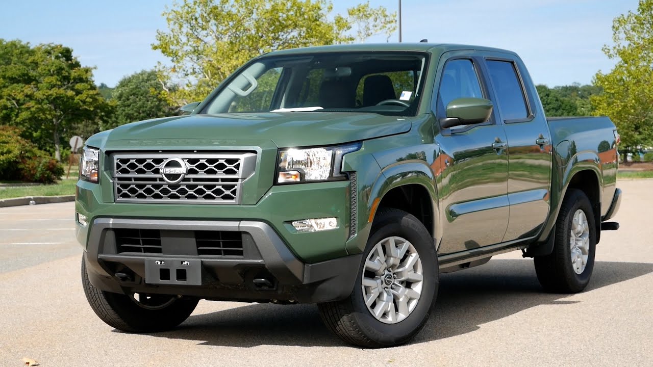 2022 Nissan Frontier SV Review - Walk Around and Test Drive
