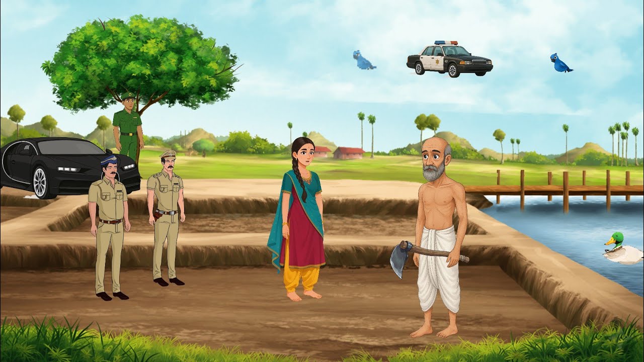 गरीब की बनी IAS कलेक्टर| #cartoonstory UPSC Success Story”