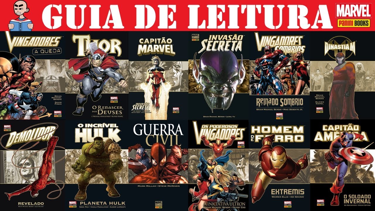 GUIA DE ENCADERNADOS: MARVEL DELUXE - DA QUEDA AO CERCO (2004-2010)