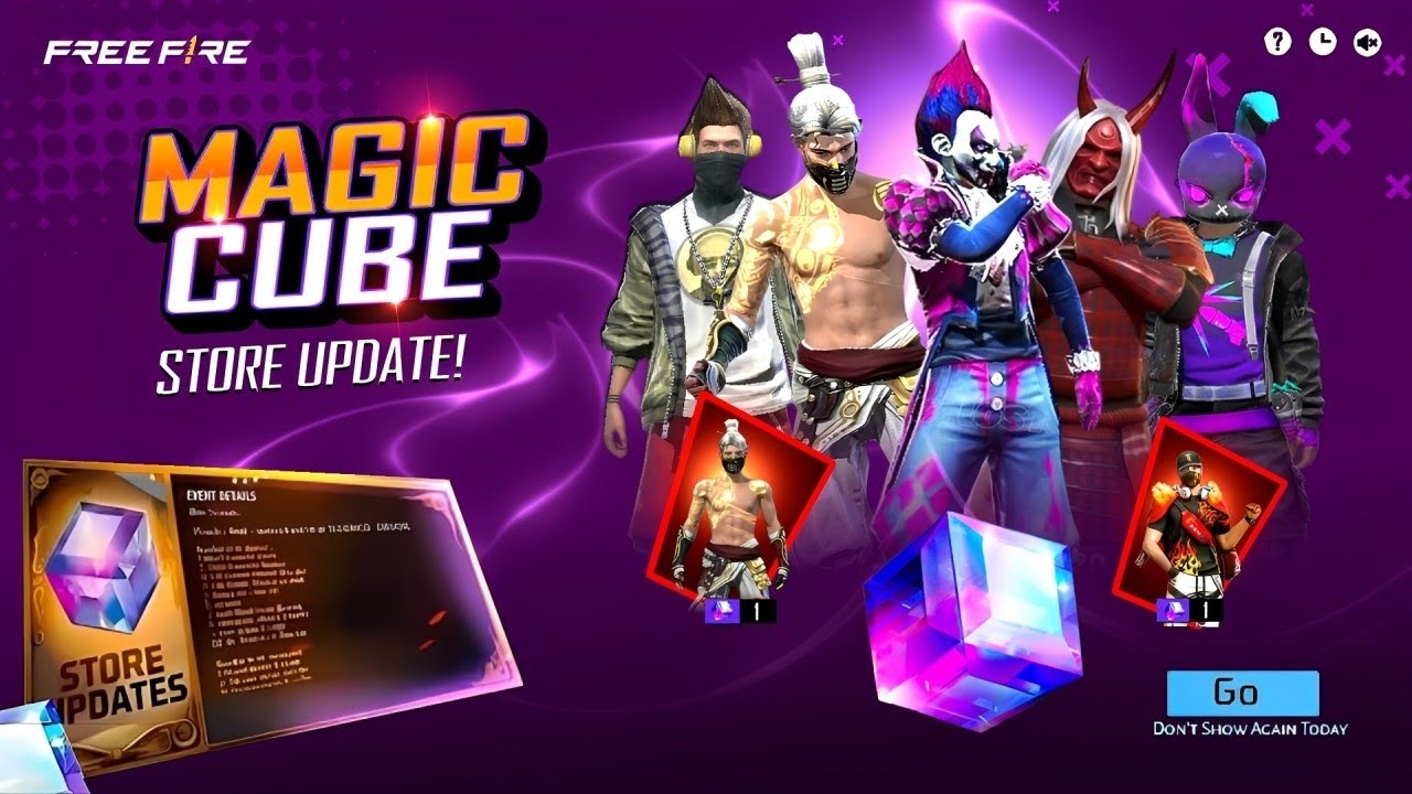 OB54 💯 New Magic Cube Store Update 💥🤯| New Event Free Fire Bangladesh Server | FF New Event Today