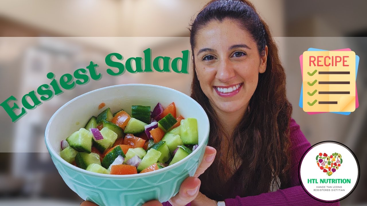 Easiest Salad Recipe ~ No Lettuce or Leafy Greens 🥗