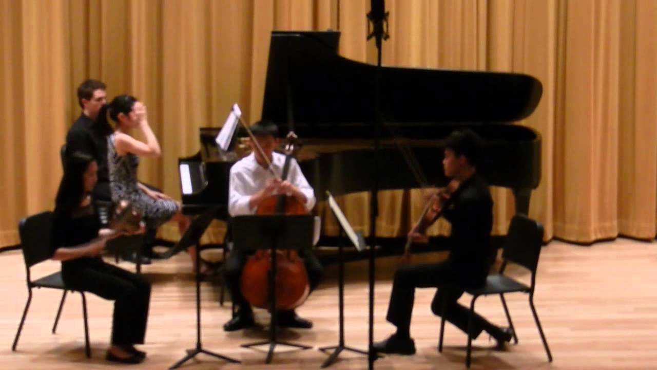 Faure Piano Quartet in C minor, Harvard 187
