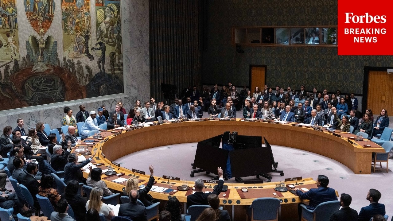 JUST IN: UN Security Council Holds Meeting To Address Situation In Syria And Broader Middle East