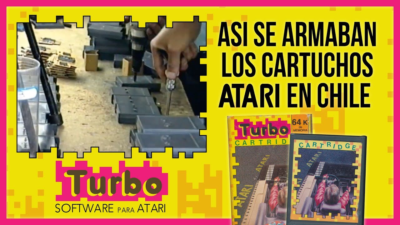 ASÍ se ensamblaban los cartuchos ATARI en Chile en 1988 (video real)