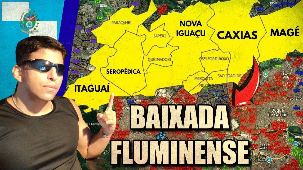 QUEM DOMINA A BAIXADA? Veja o Verdadeiro Mapa da Baixada Fluminense | Rio de Janeiro - RJ