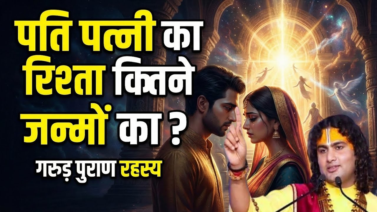 पति पत्नी का रिश्ता कितने जन्मों का होता है? | शादी-शुदा जरूर देखें | Garud Puran Rahasya