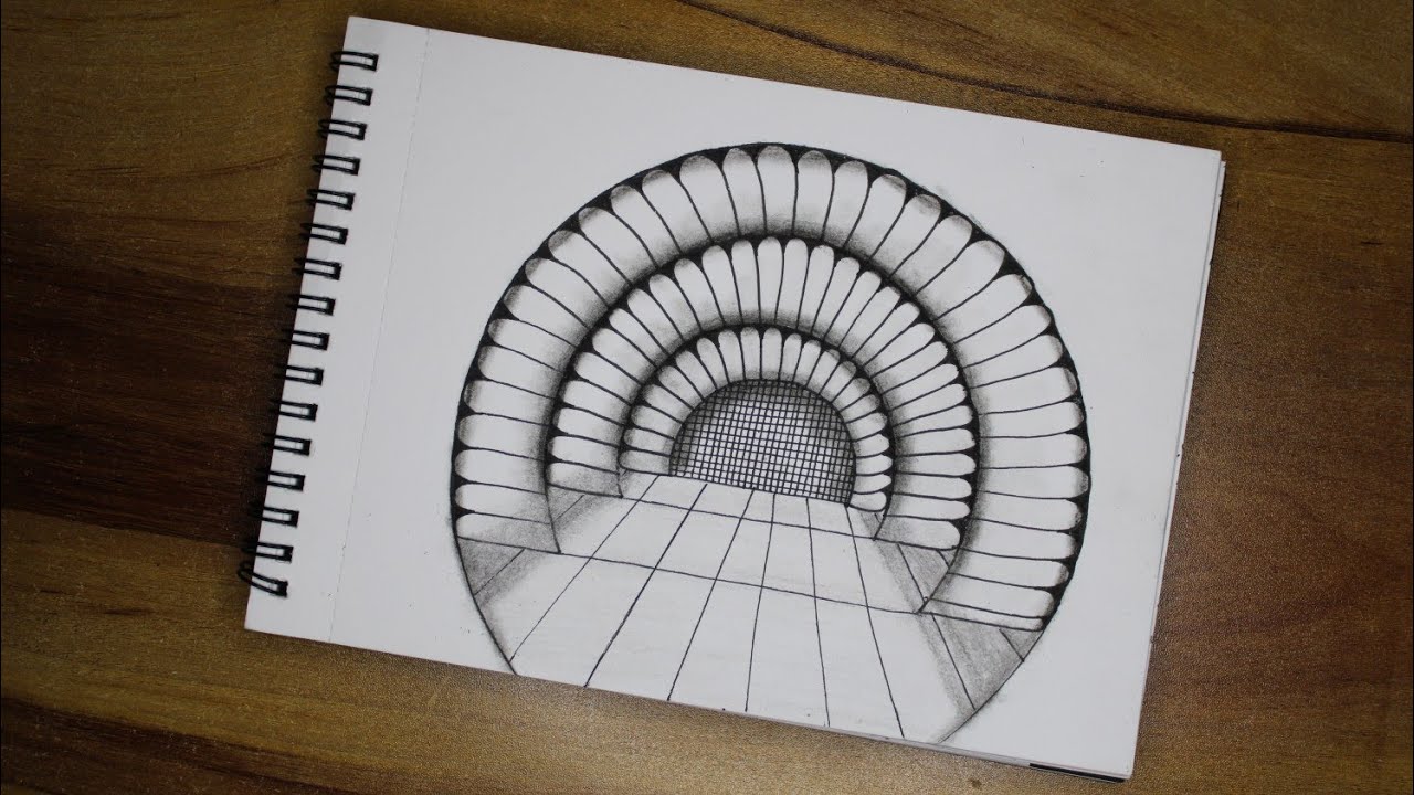 No Compass Circle Art 🎨 Full Tutorial | Day 121 | ASMR