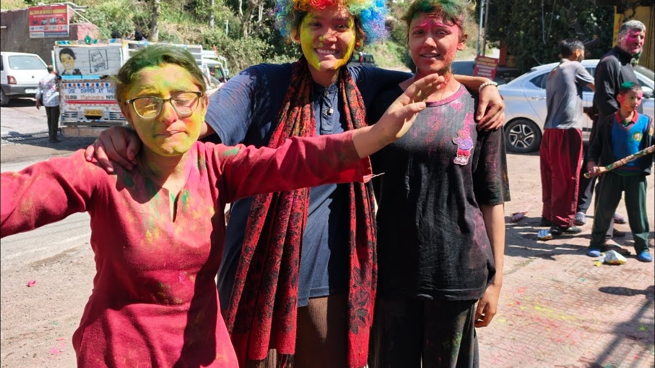 सबसे अच्छी होली हमारे यहां मनाई जाती है🥳🥰🥰#trending #viralvideo #holifestival #holi #muskan#subcraib
