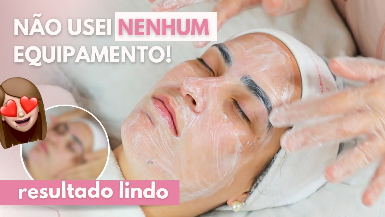 LIMPEZA DE PELE PROFISSIONAL SEM USO DE EQUIPAMENTOS