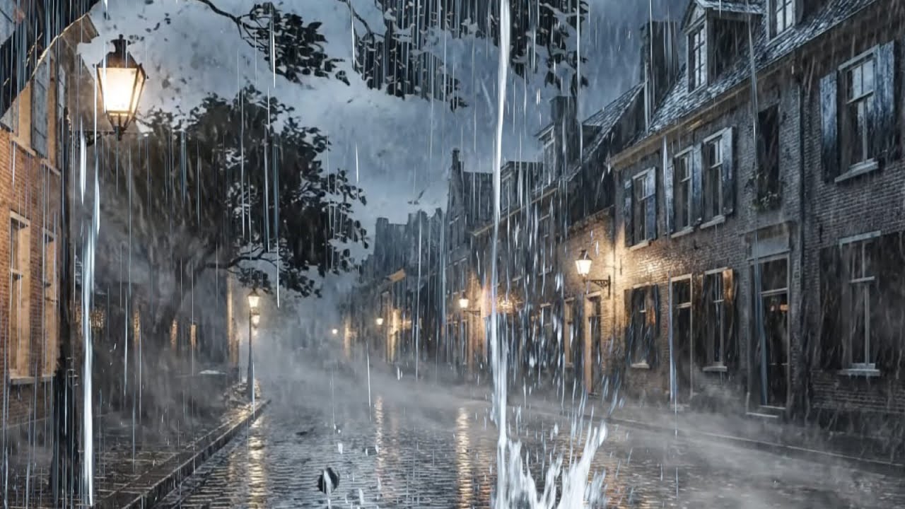 Heavy Rain and Thunder Sounds for Deep Sleep, Relaxation, and Stress Relief | KOTA RAIN