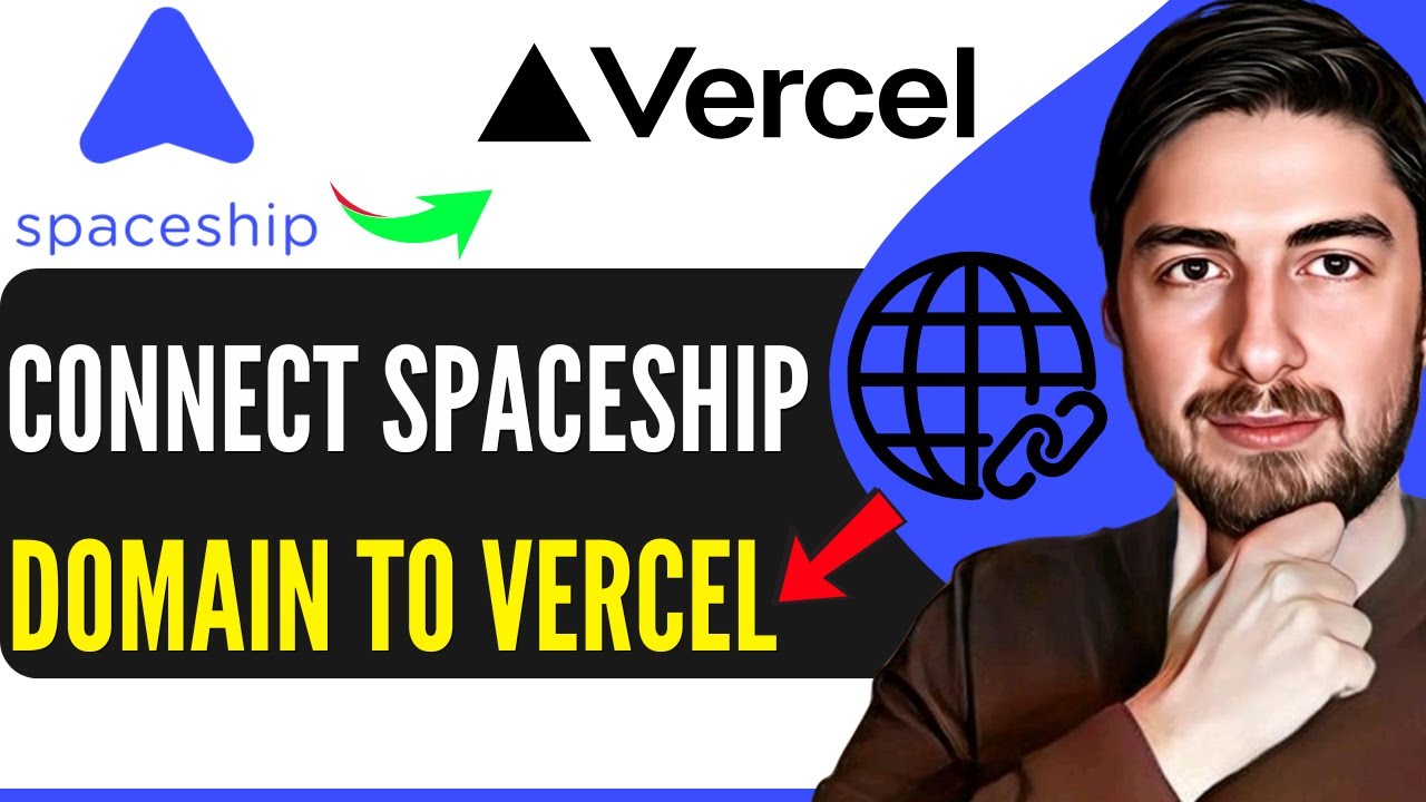 Как подключить домен космического корабля к Vercel
