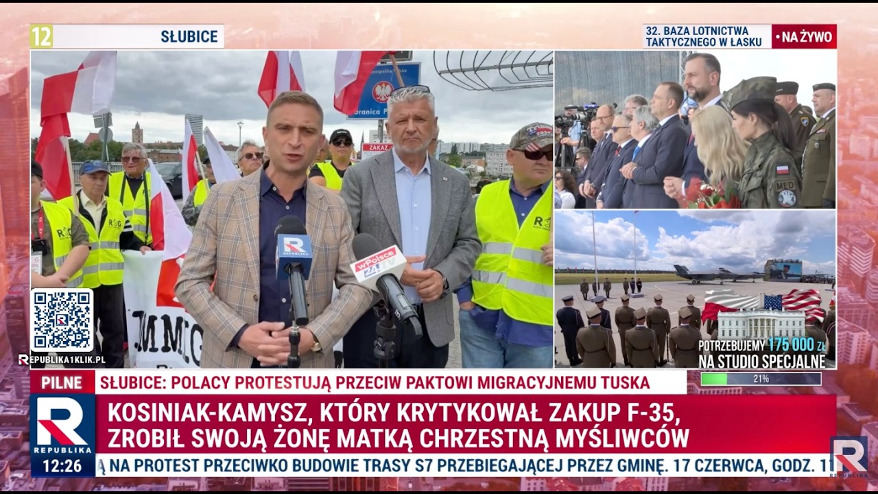 Bąkiewicz wzywa do działania! &bdquo;Przerzucają migrant&oacute;w, Tusk musi poczuć presję!&rdquo;