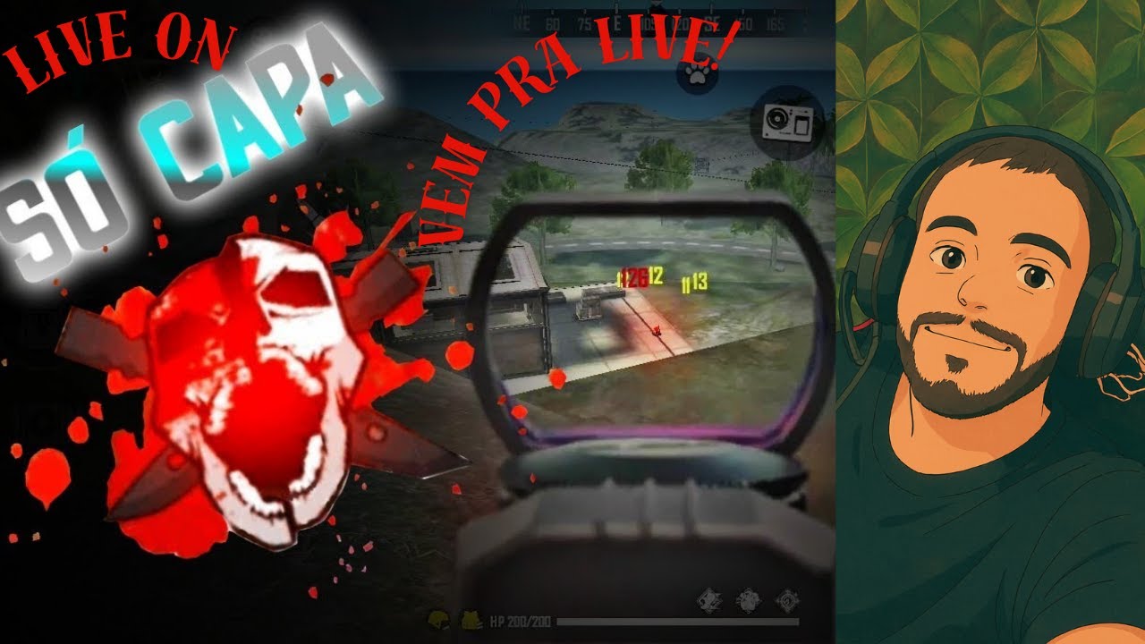 🟢FREE FIRE AO VIVO - RANK+Salinha 4x4 📱!