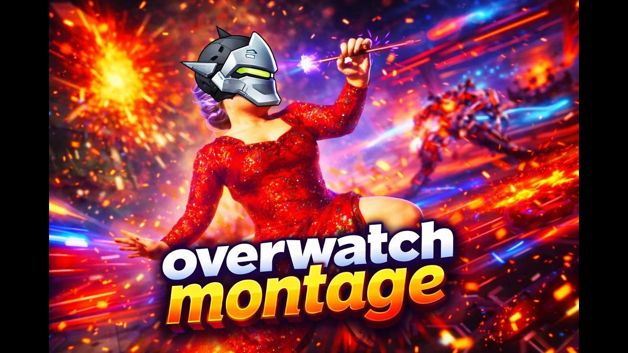 overwatch montage ( кривые ручки)