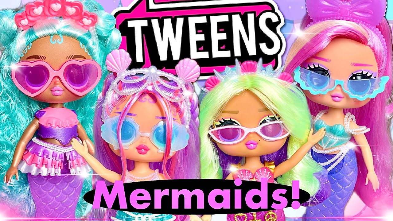 LOL Surprise Tweens MERMAID Dolls UNBOXING & Review!! 🐠🎀🥰