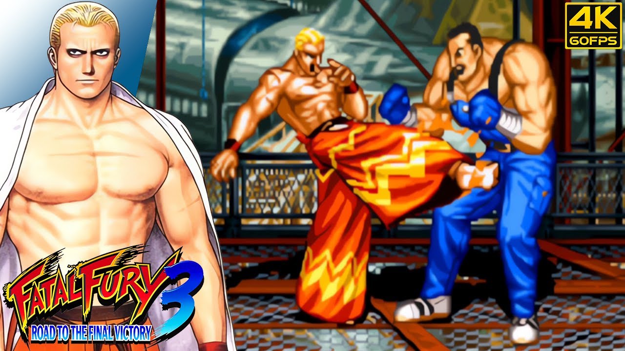 Fatal Fury 3 - Geese Howard (Arcade / 1995) 4K 60FPS