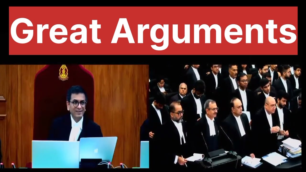 5 Judge Bench Hearing matter.