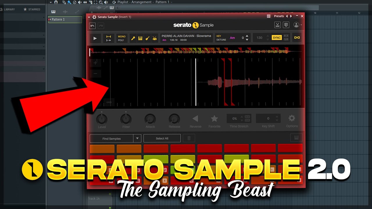the sampling BEAST!! ..Serato Sample 2.0 is it (making a boom bap beat)