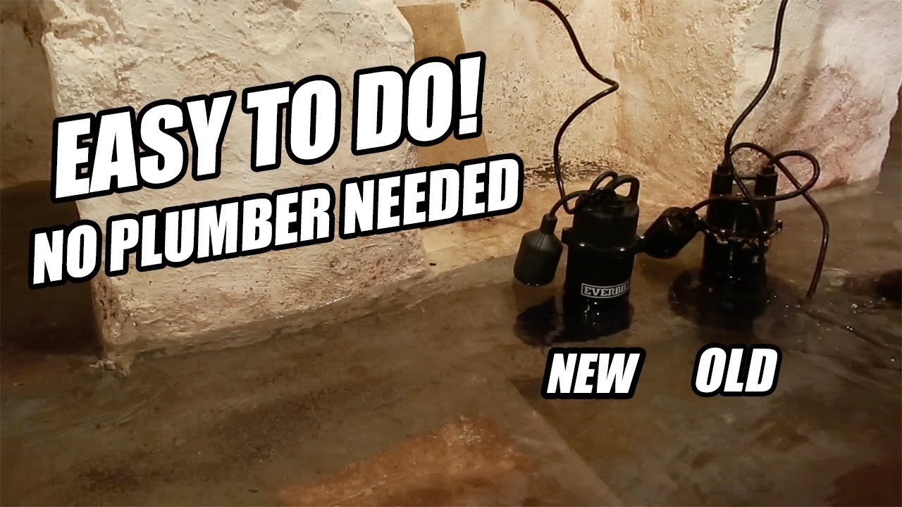 How to Replace a Sump Pump