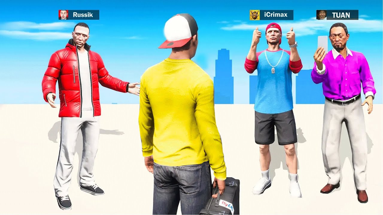 Meine FREUNDE besuchen mich UNTER BRÜCKE in GTA 5 (sehr traurig)