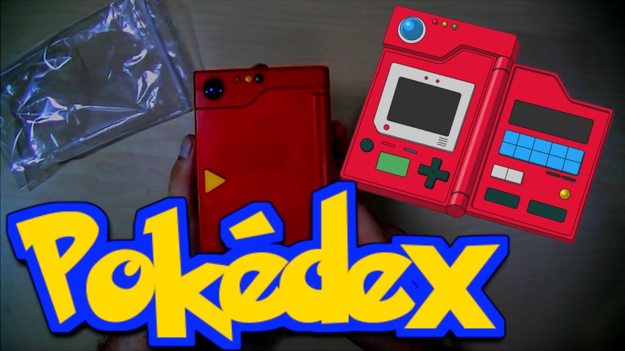 POKEDEX !!!  Comprei uma POKEDEX de verdade kkkkk. Isso vale como um game?