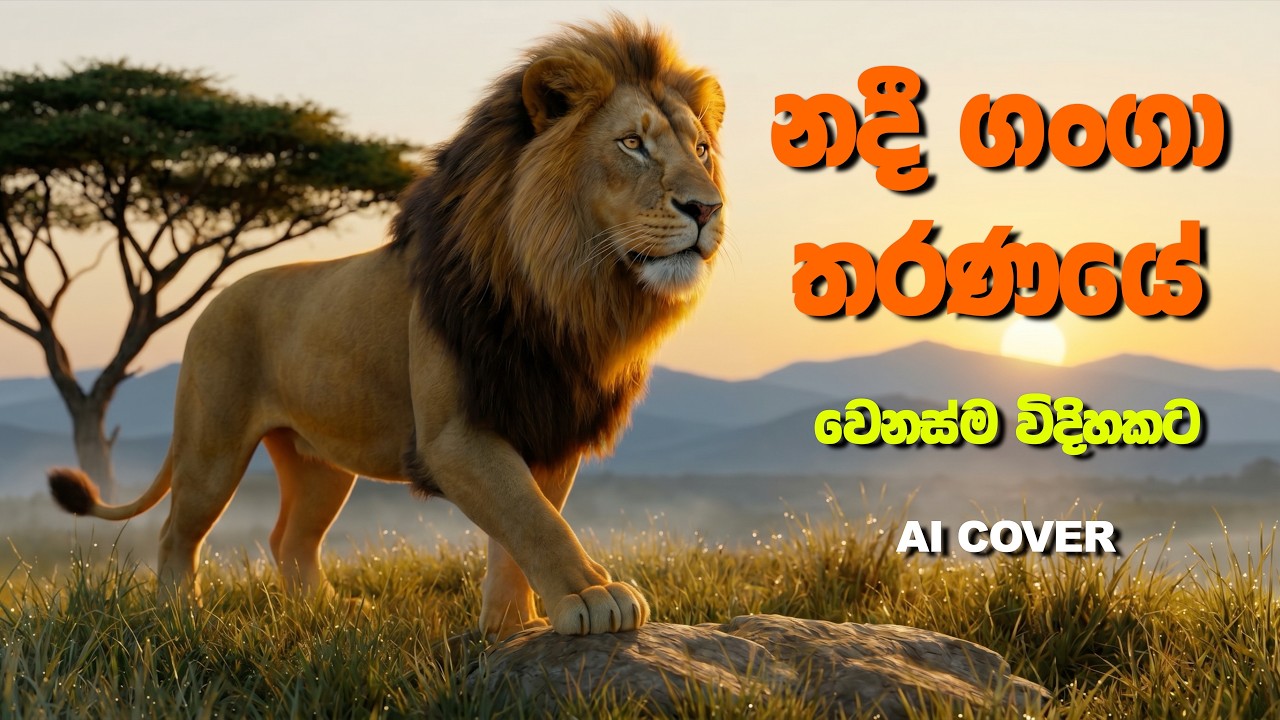 Nadee Ganga Tharanaye | Dubstep Cover | නදී ගංගා තරණයේ #dubstep #ai