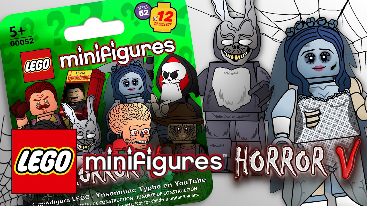 Colección LEGO HORROR Parte 5! || Minifiguras Custom || Ynsomniac Typho