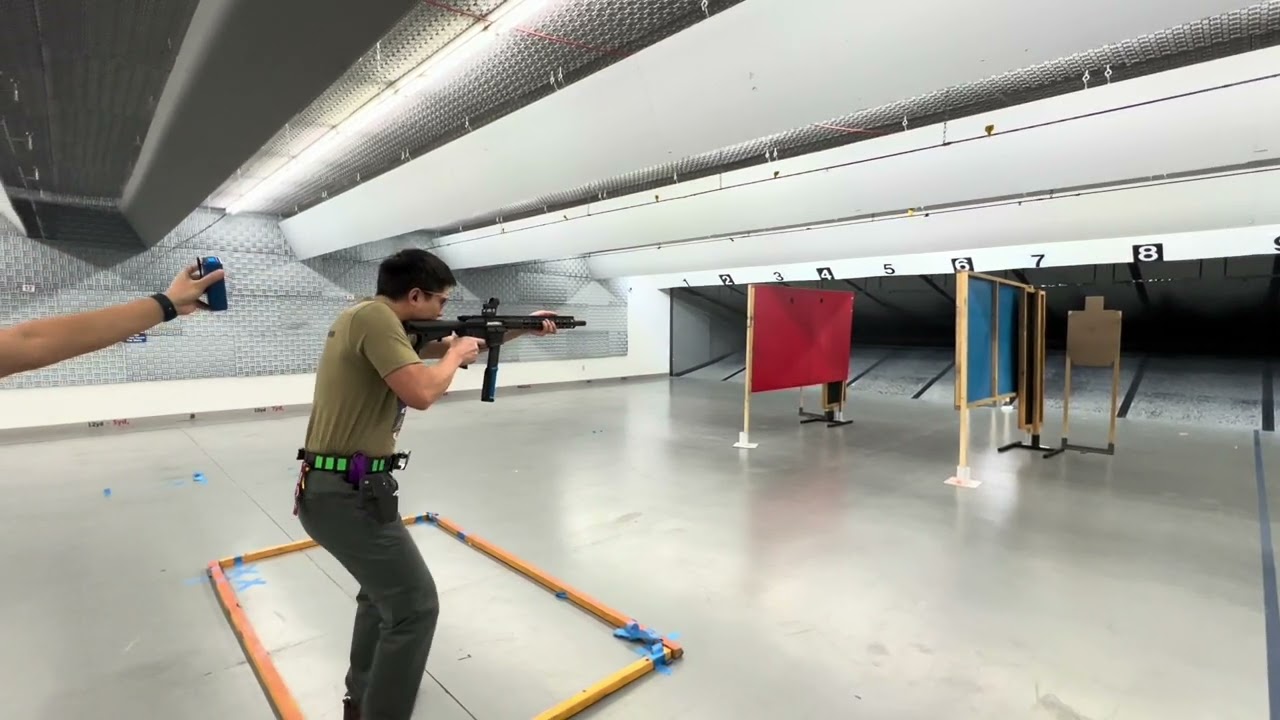 MEAN Arms bearing delay 9mm upper slow mo
